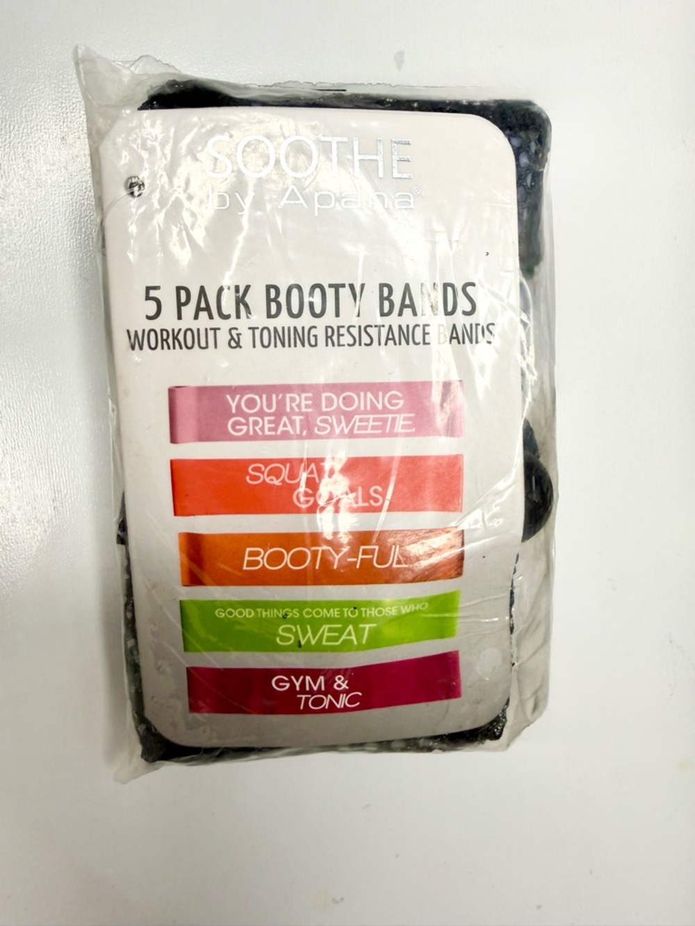Apana Mint Multicolor Resistance Booty Bands Set